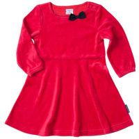 Velour Baby Dress - Red quality kids boys girls