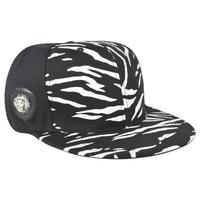 versus versace zebra print lion crest cap