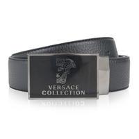 versace collection medusa plated belt