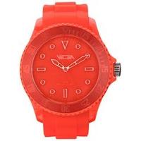 vega unisex quartz watch with orange dial analogue display and orange  ...