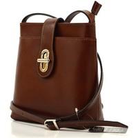 Vera Pelle 3155 women\'s Shoulder Bag in brown