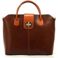 vera pelle 8360 womens handbags in brown