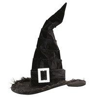 Velvet Witch S With Plush Trim & Buckle Halloween Hats Caps & Headwear For