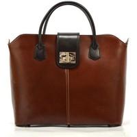 vera pelle 9438 womens handbags in brown