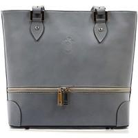 vera pelle 9186 womens shoulder bag in grey