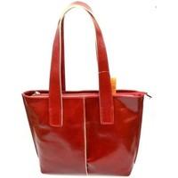 Vera Pelle 5754 men\'s Shopper bag in Red
