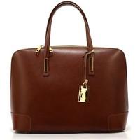 vera pelle 2659 womens handbags in brown