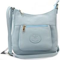 Vera Pelle 8623 women\'s Shoulder Bag in blue