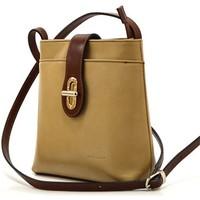 Vera Pelle 9411 women\'s Shoulder Bag in BEIGE