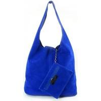 Vera Pelle Zamszowy Shopper Bag Skórzana XL A4 women\'s Handbags in multicolour