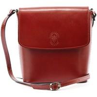 Vera Pelle 2664 women\'s Shoulder Bag in red