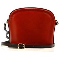 Vera Pelle 4372 women\'s Shoulder Bag in red