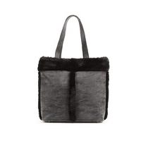 Vero Moda Fur Trim Shopper