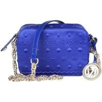 versace e1vpbbj4 75607 202 womens shoulder bag in blue