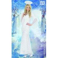 velvet lace angel costume large for christmas panto nativity fancy dre ...