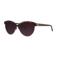 Vera Wang Sunglasses LETTI RED TORTOISE