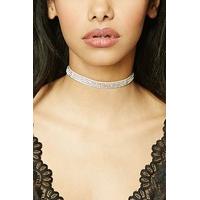 Velvet Rhinestone Choker