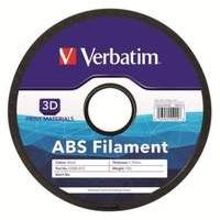 verbatim abs 175mm black 1kg reel