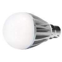verbatim led lighting classic a b22 65w 3000k 480lm warm white