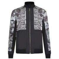 VERSACE COLLECTION Baroque Print Bomber Jacket