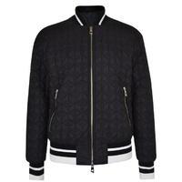 VERSACE COLLECTION Quilted Baseball Jacket