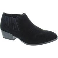 vero moda western womens low ankle boots in black