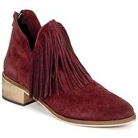 vero moda vmlaure womens low ankle boots in red