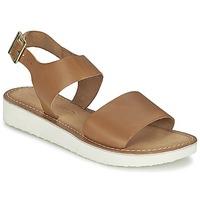 Vero Moda VMANNA LEATHER SANDAL women\'s Sandals in brown