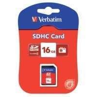Verbatim 16gb Secure Digital Sdhc Card - Class 4