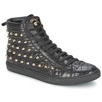 versace azalea womens shoes high top trainers in black