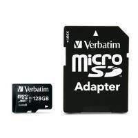 Verbatim 128gb Micro Sd Class 10 W/adapter