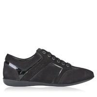 VERSACE COLLECTION Nubuck Logo Trainers