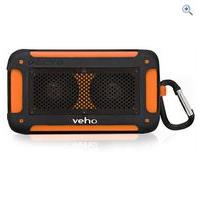 veho 360 vecto mini wireless water resistant speaker colour orange