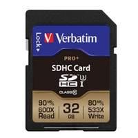 Verbatim Pro+ Sdhc U3 32gb Sd Card