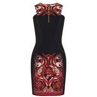 VERSACE COLLECTION Printed Zip Dress