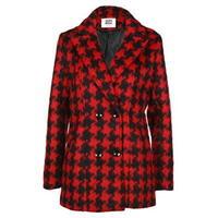 vero moda badly houdstooth coat