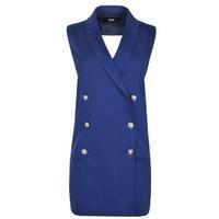 VERSUS VERSACE Lion Head Waistcoat Dress