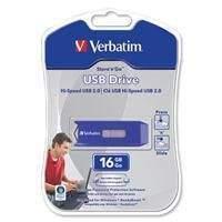 Verbatim Store n Go Classic USB 2.0 Drive 16Gb Blue 43992