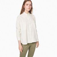 veggie organic oxford shirt eggshell