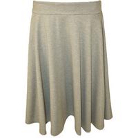 Veronica Flared Skater Skirt - Grey