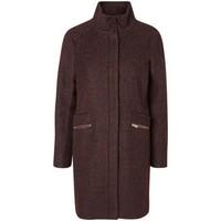 vero moda vmciri womens 34 wool winter coat womens coat in brown