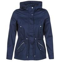 vero moda montreal abby womens parka in blue