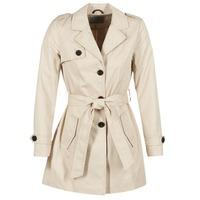 vero moda on abby womens trench coat in beige