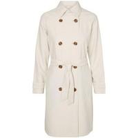 Vero Moda - Moonbeam Maki Serena Long Trench Coat, Size XS women\'s Trench Coat in BEIGE