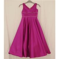 Veromia Size 6 Berry Pink Bridesmaid Dress