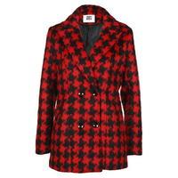 vero moda badly houdstooth coat