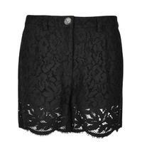 VERSUS VERSACE Floral Lace Shorts