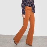 Velour Flared Trousers