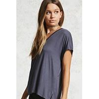 vented high low tee