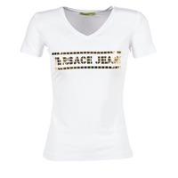 Versace Jeans B2HPA7GC women\'s T shirt in white